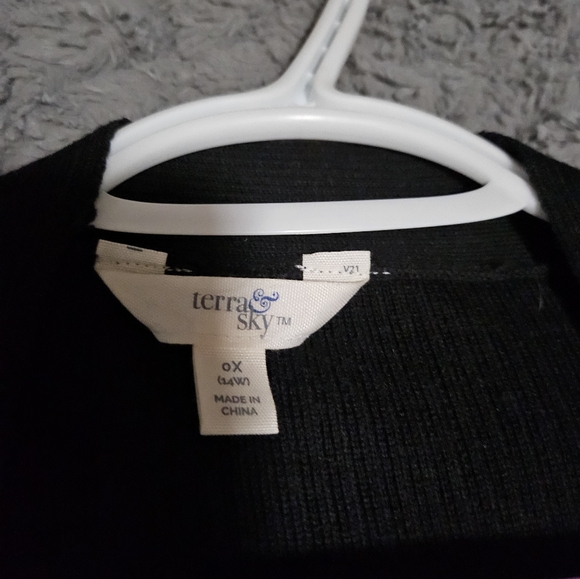 Ribbed cardigan - Picture 4 of 7